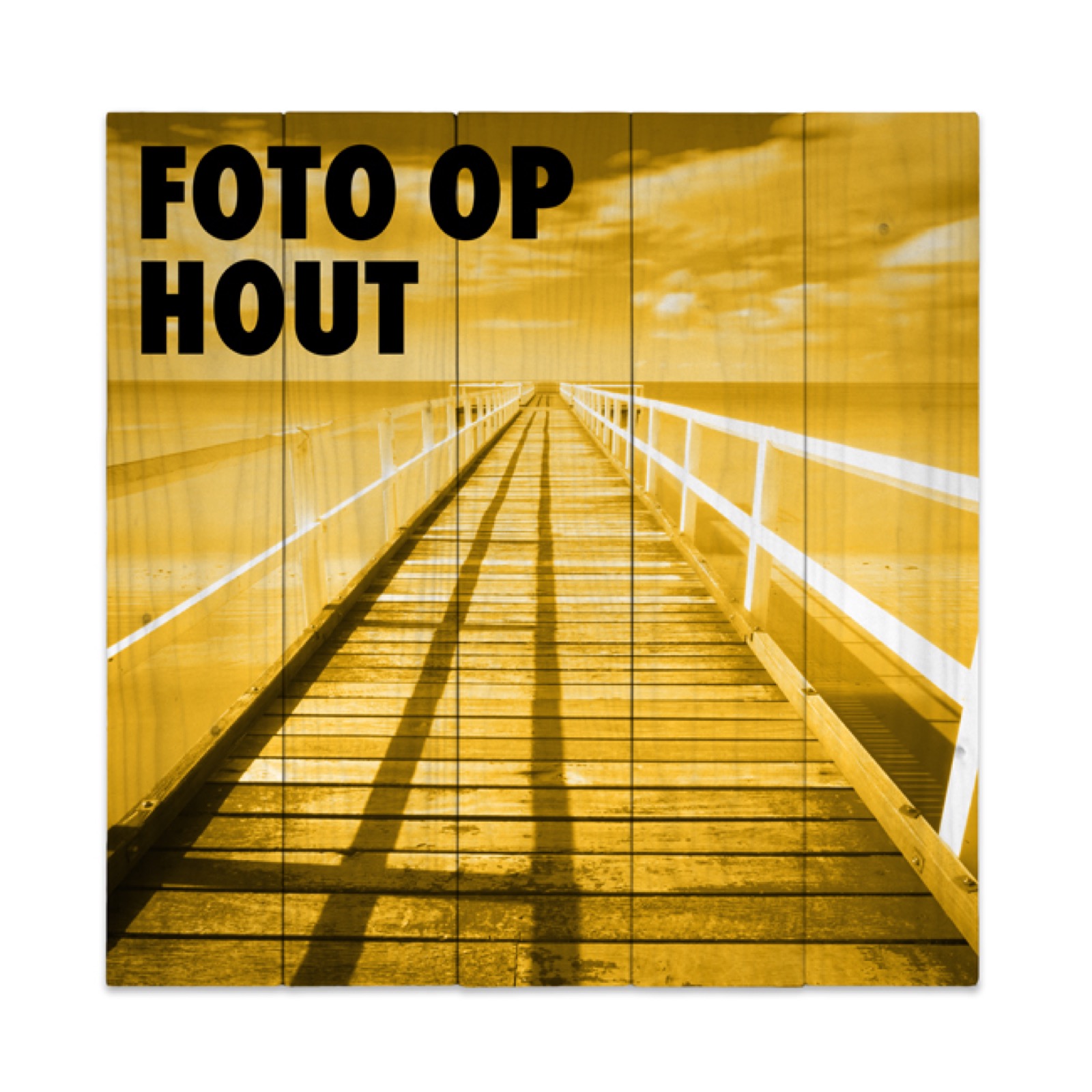 Foto op hout – interieur in Nijmegen
