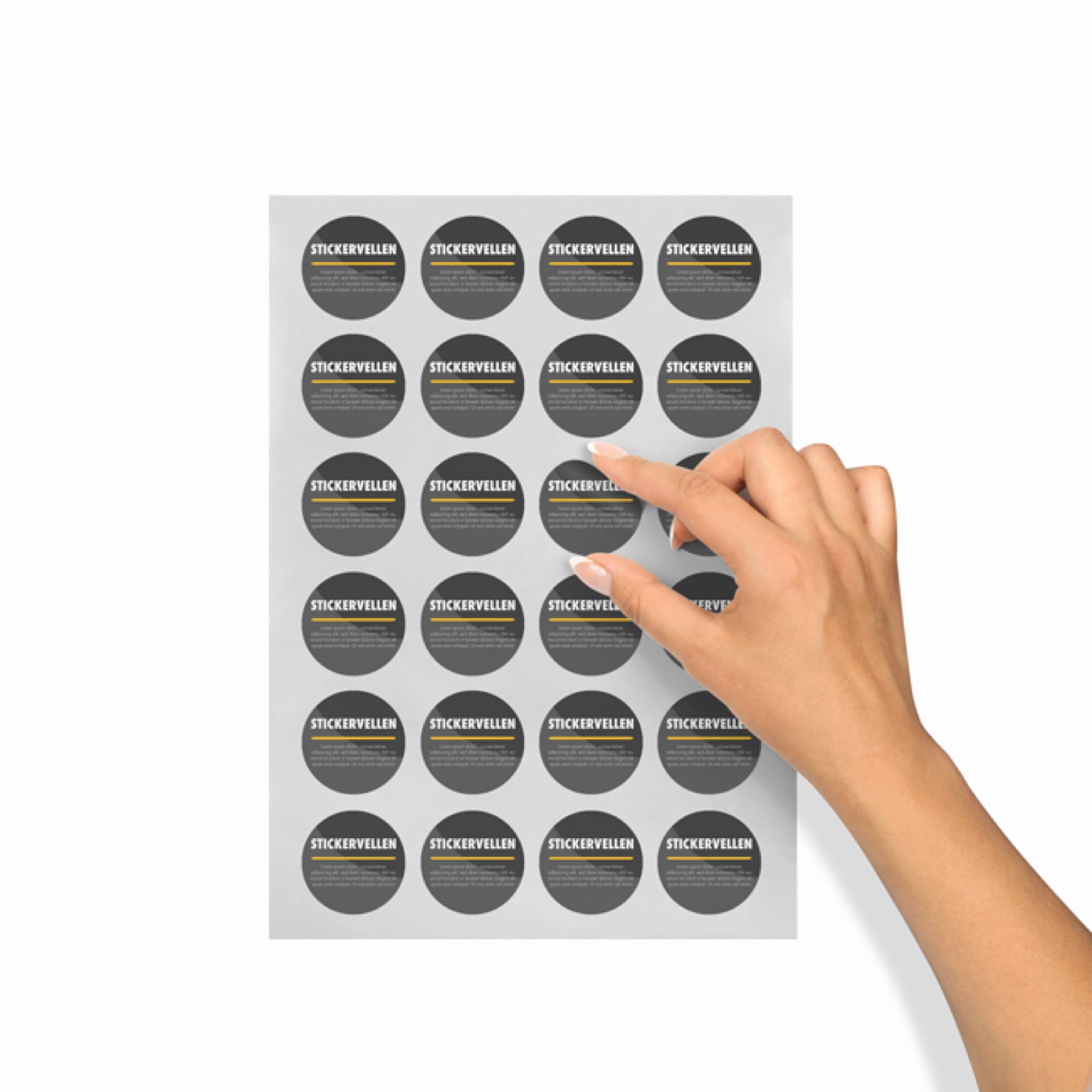 Stickervellen – drukwerk in Nijmegen