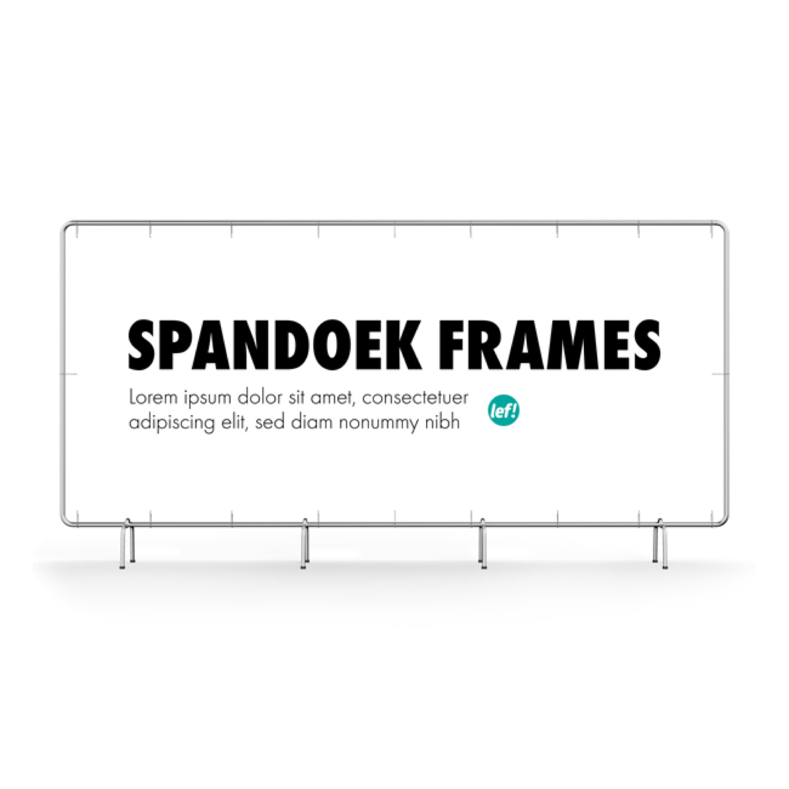 Spandoekframe – presenteren in Nijmegen
