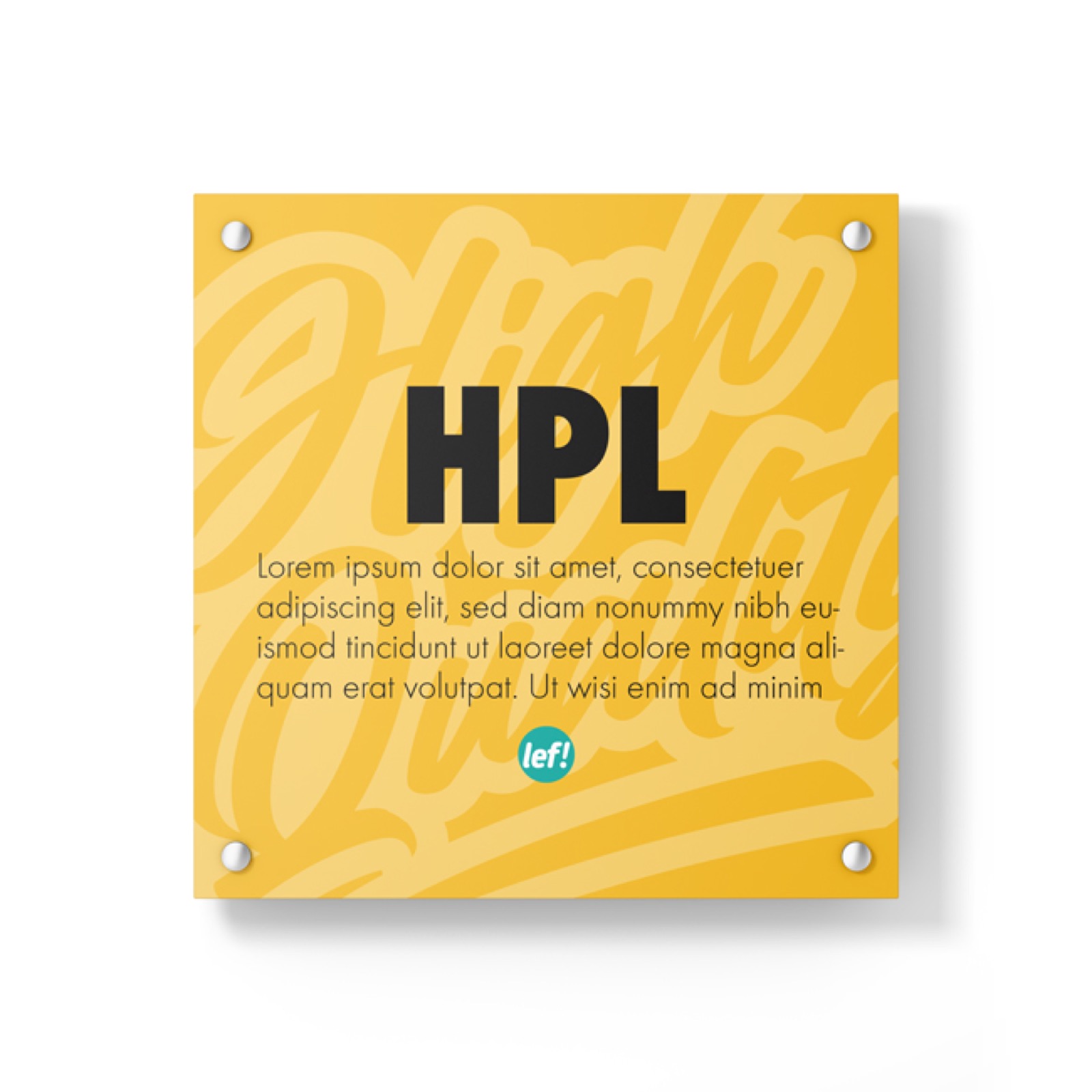 HPL (trespa) – presenteren in Nijmegen