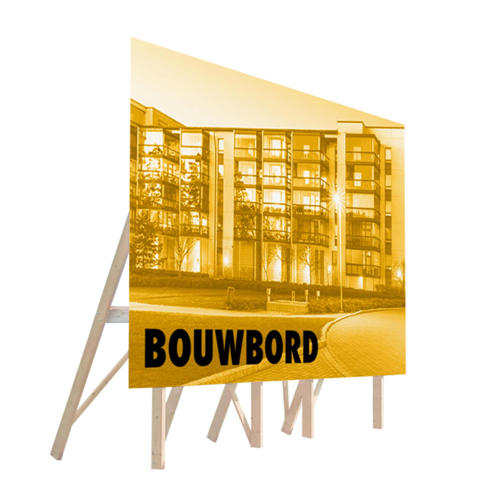 Bouwbord – buitenreclame in Nijmegen