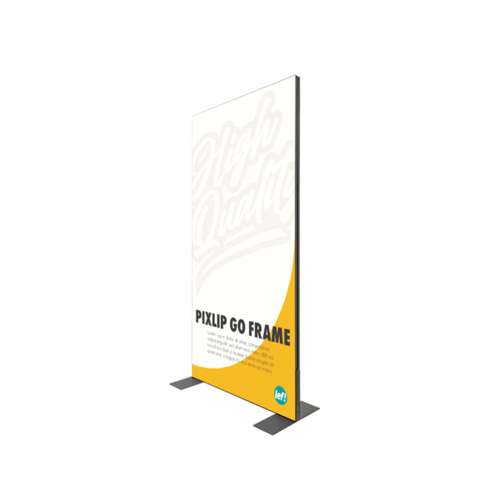 Pixlip Go Frame – binnenreclame in Nijmegen