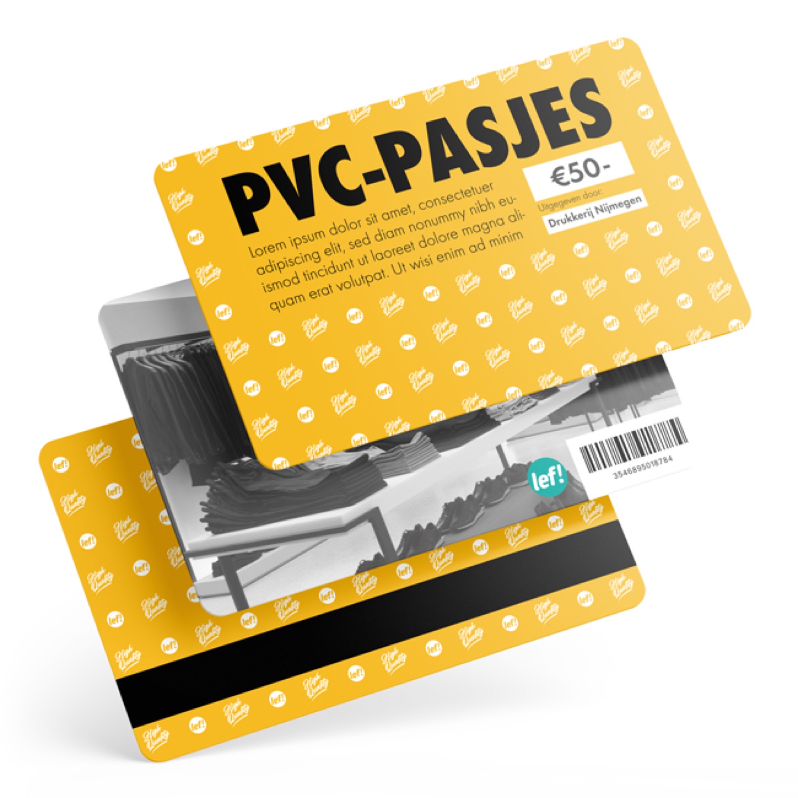 PVC-pasjes – promoten in Nijmegen