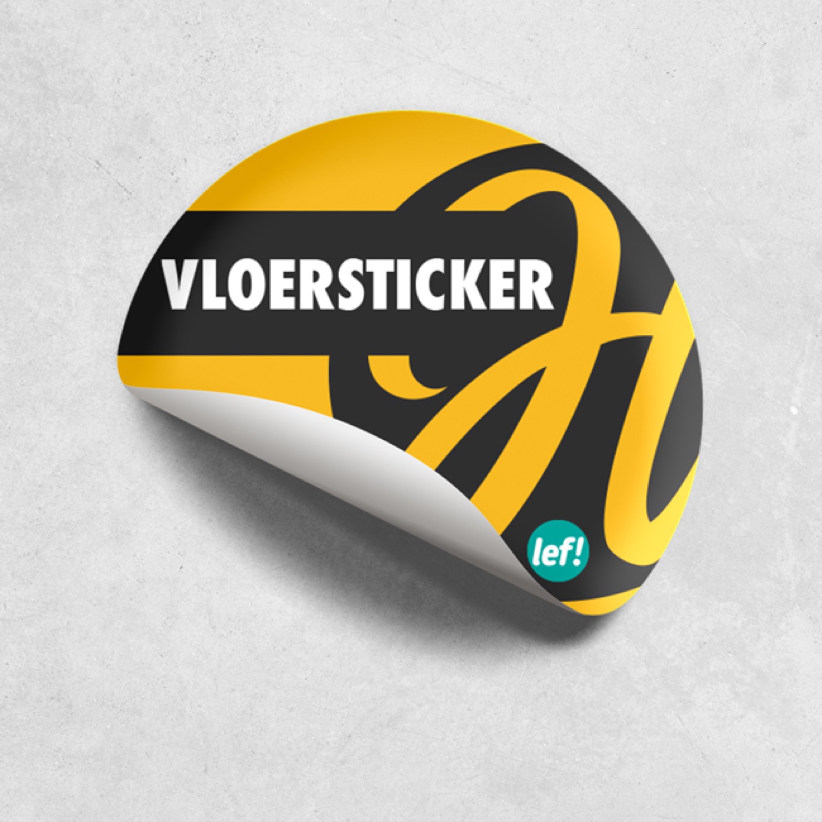 Vloersticker – drukwerk in Nijmegen