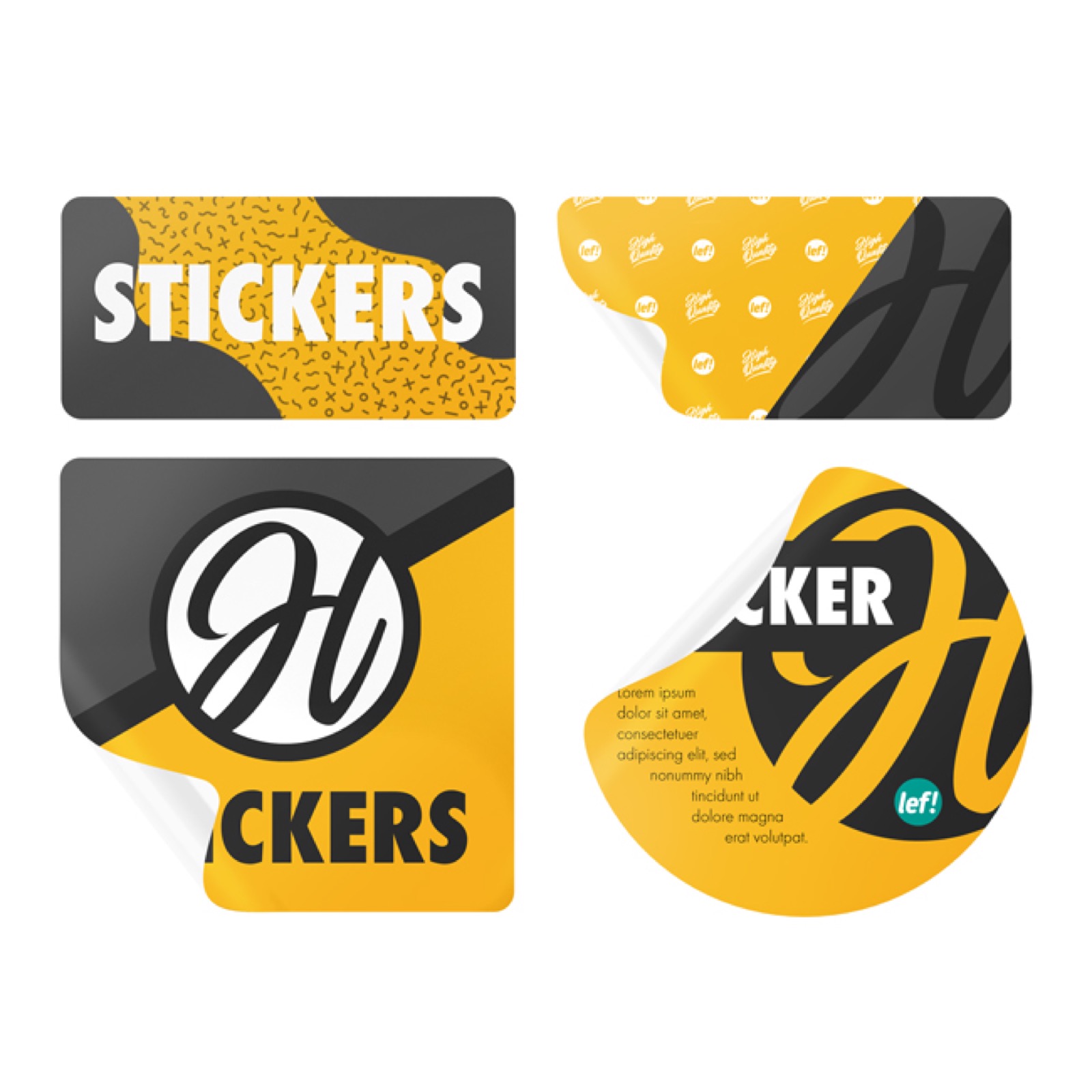 Stickers – drukwerk in Nijmegen