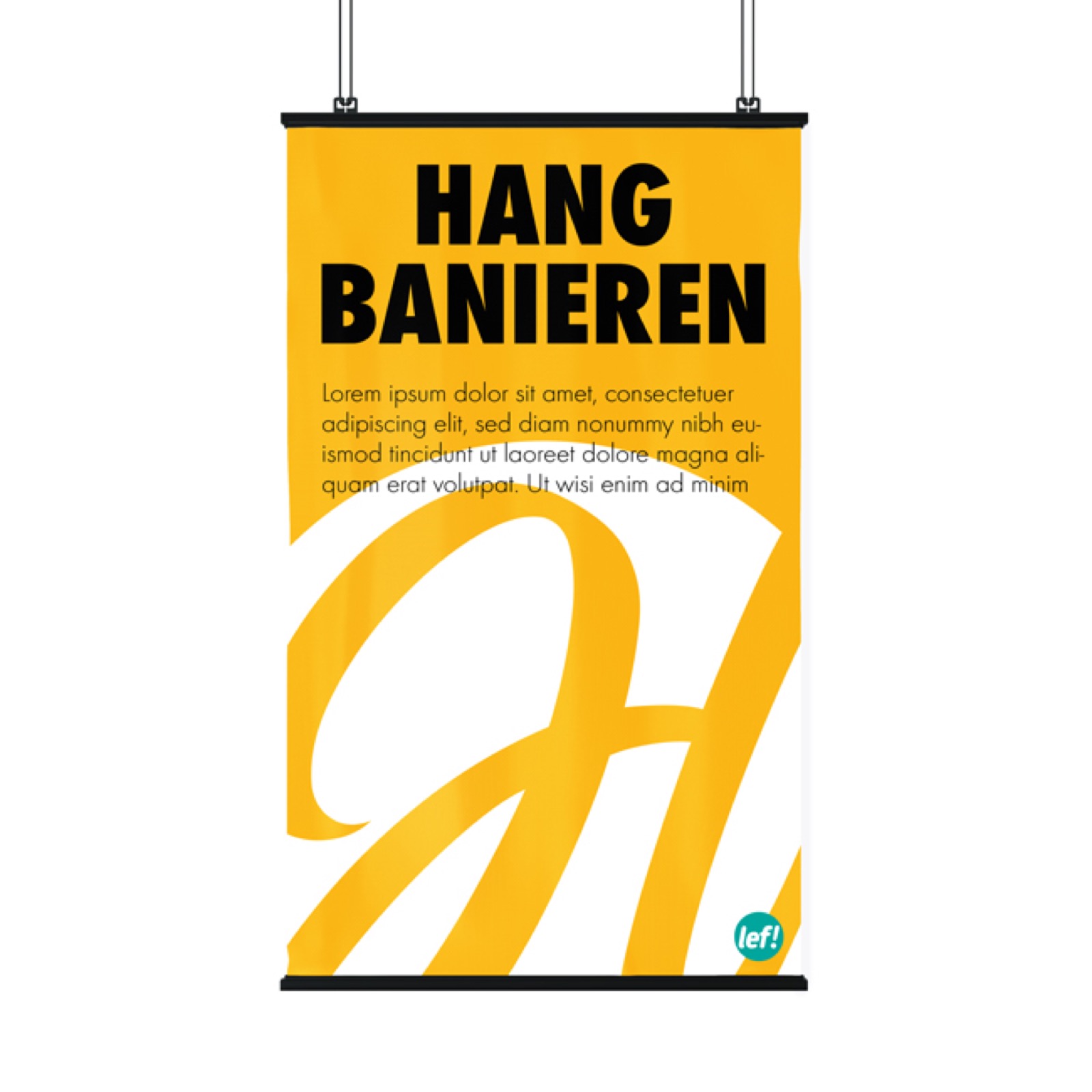 Hangbanieren – presenteren in Nijmegen
