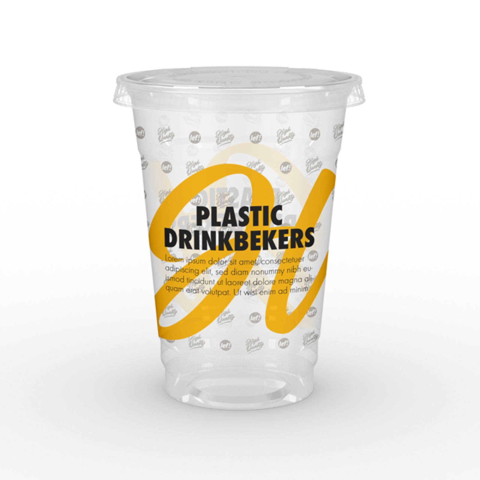 Plastic drinkbekers – eten & drinken in Nijmegen