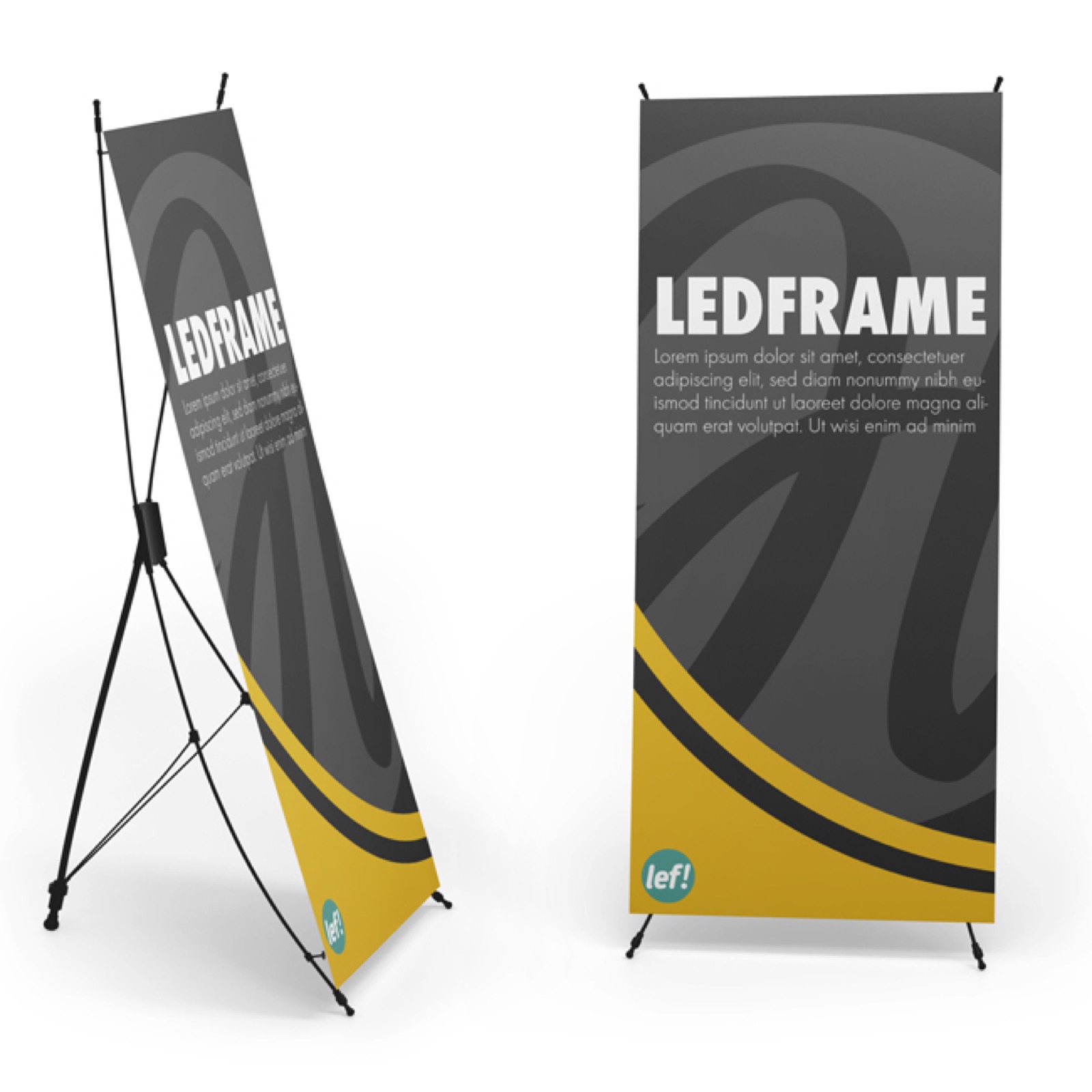 X-Banner – binnenreclame in Nijmegen
