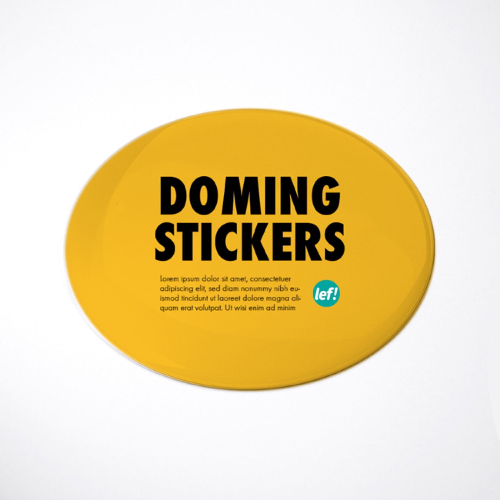 Doming stickers – promoten in Nijmegen