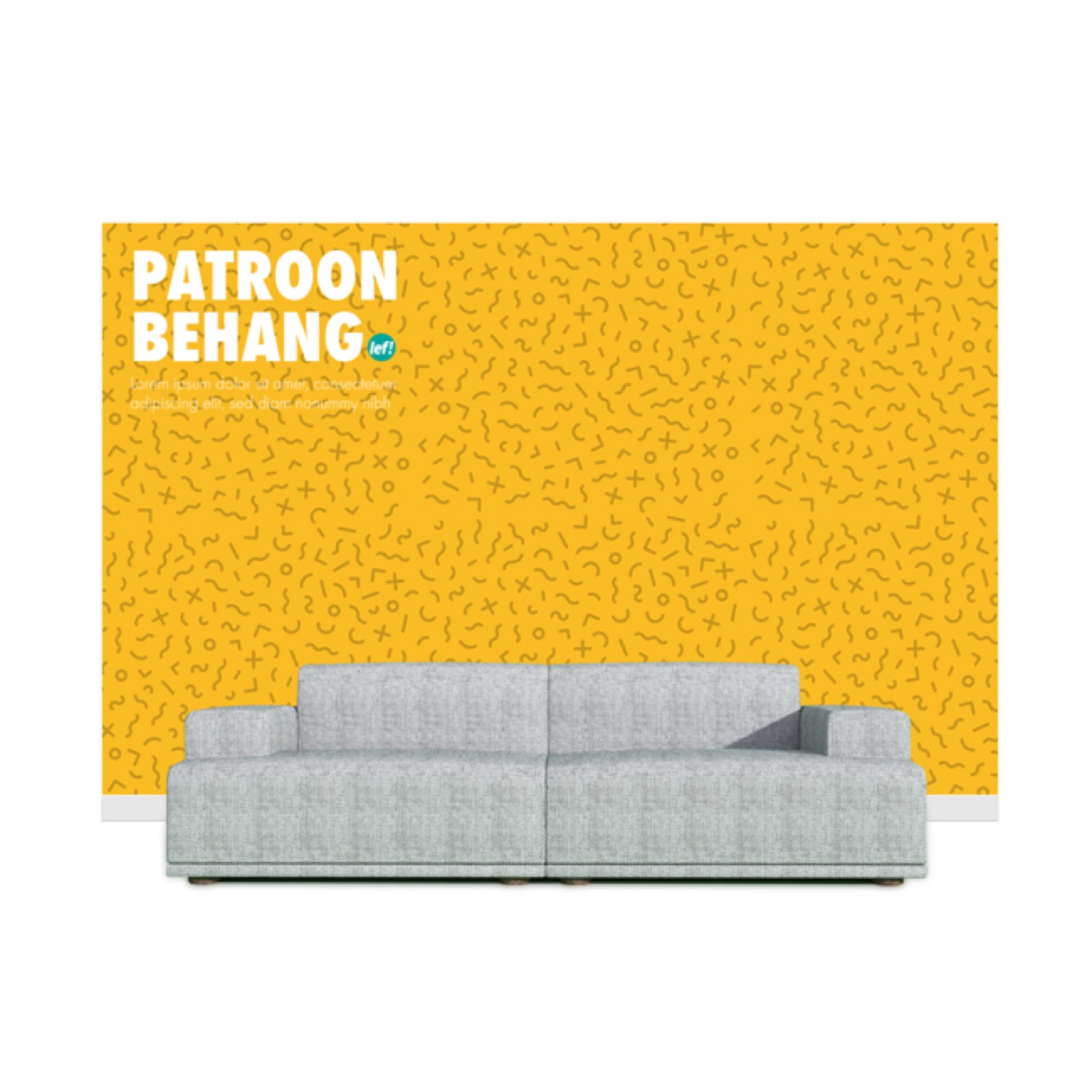 Patroon behang – interieur in Nijmegen