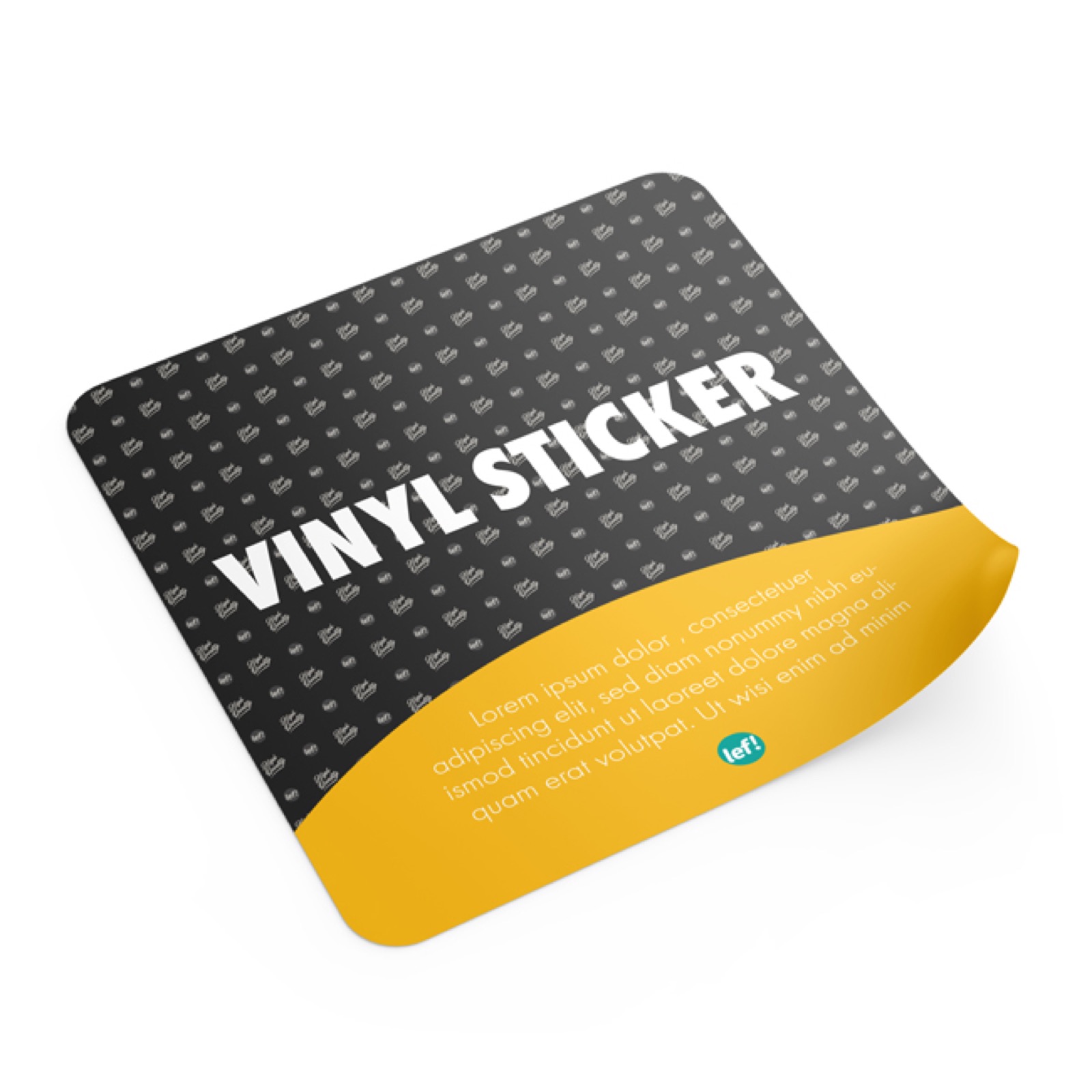 Vinyl sticker – drukwerk in Nijmegen